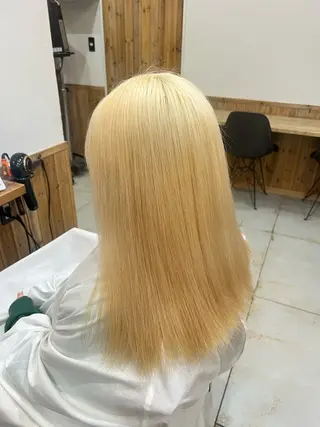 ロング カラー 🌈ダブルカラー🌈 💚みやのしんじ💚のヘアスタイル