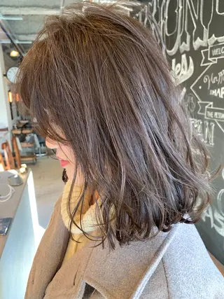 ミディアム カラー メンズヘア/レイヤー /ボブ山内春輝のヘアスタイル