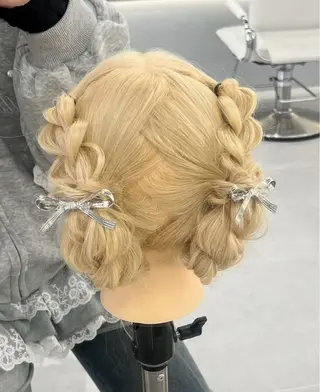 ヘアアレンジ 美容室lei miu所属・ゆみ／ lei miuのヘアスタイル