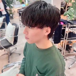ショート メンズ 岡野 静華のヘアスタイル
