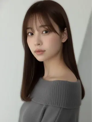 ロング 🫧毛先カット 🫧山中沙希のヘアスタイル