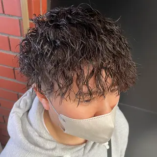 パーマ メンズ 【柏メンズパーマ職人 】店長 KAZUMAのヘアスタイル