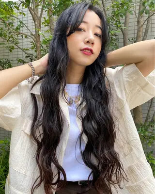 ロング カラー 🧡色落ちまで2度綺 麗なカラー🧡ヨシキのヘアスタイル