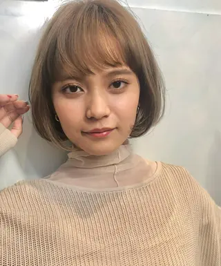 ショート M.SLASH自由が丘所属・【くせ毛/ショート/ ボブ】元太郎のヘアスタイル