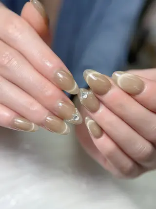 ミディアム Bibi beauty spa Osaka所属・Chann Channのネイルデザイン