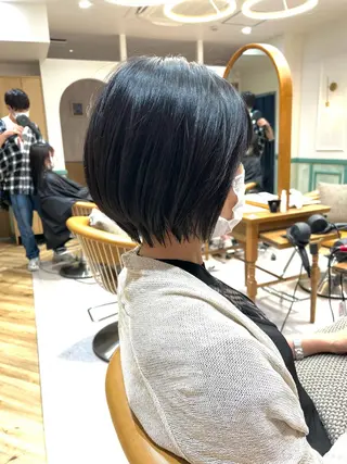 ショート 似合わせショート🌿 ボブ🫧 乾辺真悠子のヘアスタイル