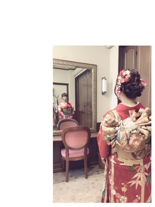 ヘアアレンジ GRANLUSSO 〜グランルッソ駅前店所属・木口 嘉美のヘアスタイル