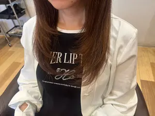 セミロング Dali   新札幌店所属・Dali 若松　朋美のヘアスタイル