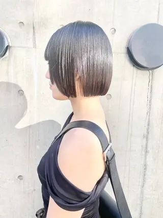 ショート ショートボブ縮毛矯正 髪質改善のプロ山道潤のヘアスタイル