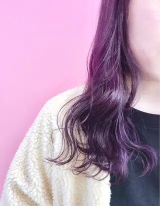 ミディアム カラー _WHITE高槻所属・_WHITE高槻店 yusukeのヘアスタイル