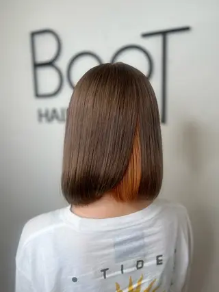 ショート カラー DEST　大宮所属・DEST ゆりかのヘアスタイル