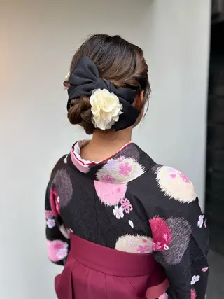 セミロング ヘアアレンジ ducha所属・DUCHA Tomida naoのヘアスタイル