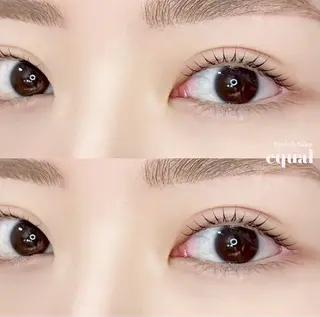 マツエク・マツパ 束感まつげパーマ💗 アイブロウ🌷糠谷のマツエク・マツパデザイン