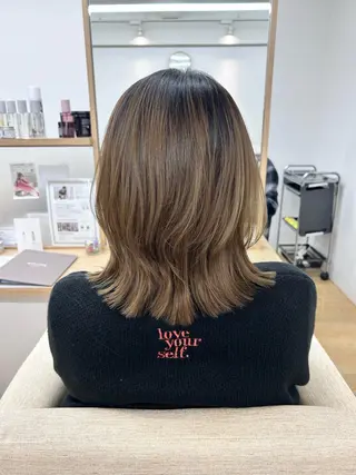 ミディアム タカムラ ミイユのヘアスタイル
