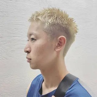 ショート カラー メンズ tension 【テンション】のヘアスタイル