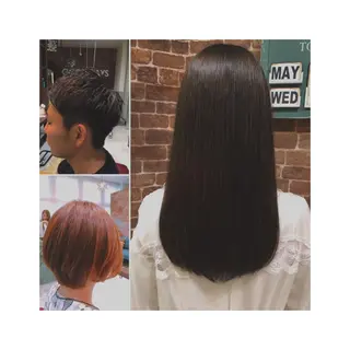 ロング SAKURA 原宿所属・なかの たくみのヘアスタイル