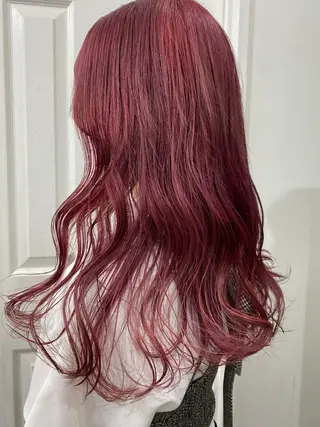 セミロング カラー ヘアアレンジ kai .のヘアスタイル