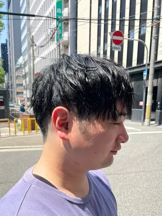 メンズ Noisyle 西本町店所属・メンズ特化美容師 ⭐️ヤマモトのヘアスタイル