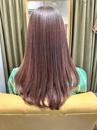 ロング カラー 滝口 江梨🔅のヘアスタイル