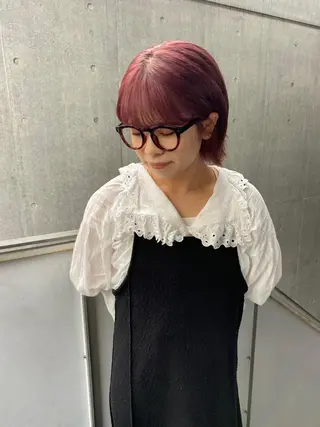 ミディアム December/ jingumae所属・【カットモデル募集】 yuzuのヘアスタイル