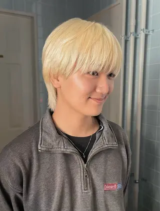 カラー 原宿/ハイトーン ⭐︎airi⭐︎のヘアスタイル