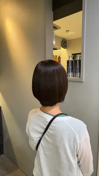 ショート カラー yuuki /ボブ/艶カラー🪄のヘアスタイル