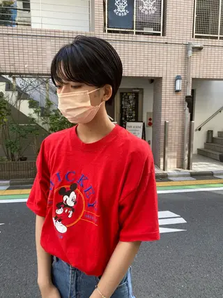 ショート hemm,hemm.所属・ショート・ボブ MIKUのヘアスタイル