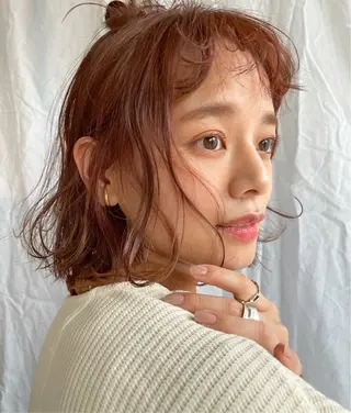 カラー December所属・渡邉 姫奈のヘアスタイル