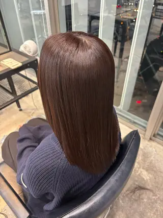 ロング カラー ダメージレス艶カラー MISAKI🦋のヘアスタイル