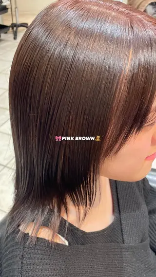 カラー 🩵RIKO🩵 透明感カラー🫧のヘアスタイル