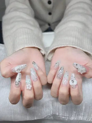 ネイル Lee Nails チップ長さだし専門店のネイルデザイン