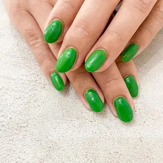 ネイル ゴテゴテ💙ワンホン リオナのネイルデザイン