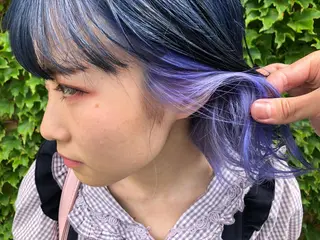 ミディアム カラー 髪ふうせん所属・伊藤 光のヘアスタイル