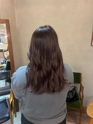 ロング カラー Hairruup Aru design works所属・ruup Aru ユウキのヘアスタイル