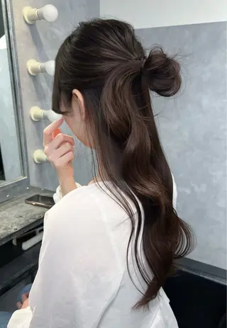 ロング カラー 透明感/レイヤー 🇰🇷tomonaのヘアスタイル