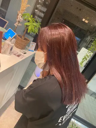 ミディアム カラー パーマ ヘアアレンジ メンズ 宮内大輔 /髪質改善/艶カラーのヘアスタイル