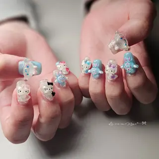 ネイル ラヴィアン ローズのネイルデザイン