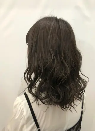 ミディアム Nyne所属・🍀失敗しない 縮毛矯正熊谷竜馬🍀のヘアスタイル