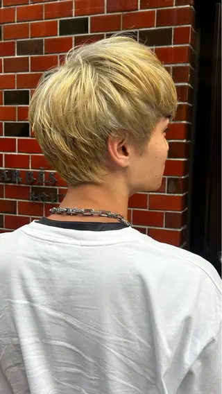 ショート カラー メンズ BARBES TOKYO SOUTH所属・🤎💇🏻‍♀️✨ /万尋　マヒロのヘアスタイル