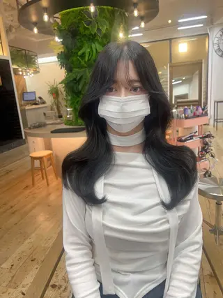 ロング 🩶韓国/似合わせ/ さわ🩶のヘアスタイル