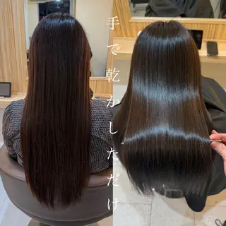ロング attrait南堀江所属・KAISEI髪質改善 /縮毛矯正のヘアスタイル