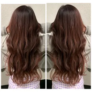 ロング カラー 京都大人女性ショート 徒歩1分/秋山のヘアスタイル