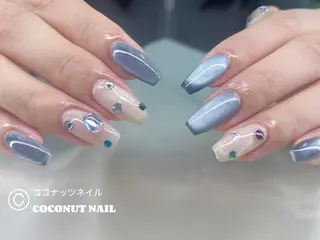 ネイル 神田 ココナッツのネイルデザイン
