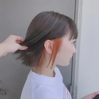 ショート カラー beauty: beast 大名店のヘアスタイル