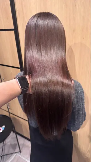 ロング カラー パーマ 髪質改善 jewel box~私のトリートメント~東梅田店所属・💎髪質改善専門 jewel boxのヘアスタイル