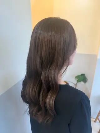 ロング カラー 平川 陸翔のヘアスタイル