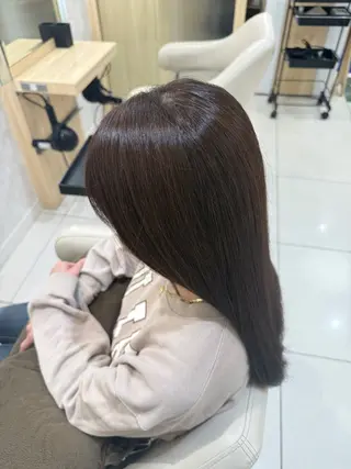 ロング カラー 🦊ᩚ髪質改善カラー 🦊ᩚ木幡のヘアスタイル