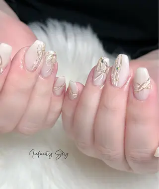 ネイル infinity skyのネイルデザイン