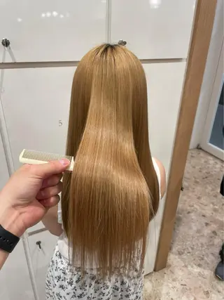 髪質改善/韓国ヘア/ 縮毛矯正/藤原のヘアスタイル