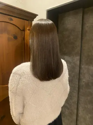 セミロング カラー 似合わせカラー /パーマ🪿 moeのヘアスタイル